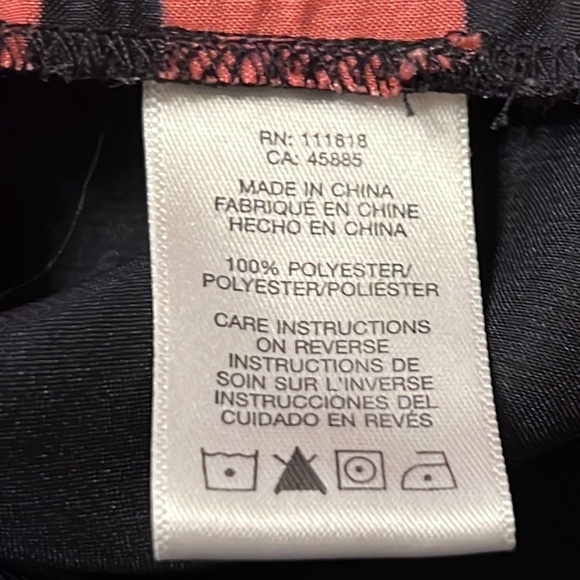 MICHAEL Michael Kors Black and Pink Striped Tank Top - Picture 6 of 9